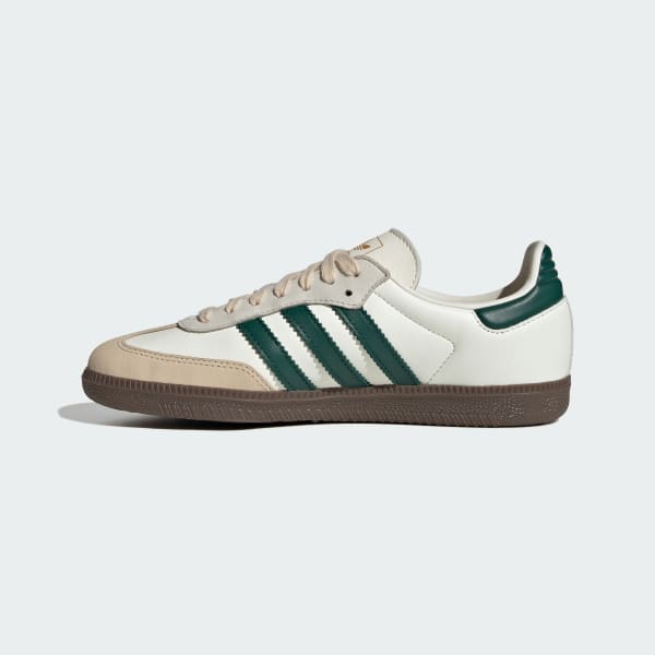 Details for (W) Adidas Samba OG 運動鞋 米白/學院綠/沙色 JR8843
