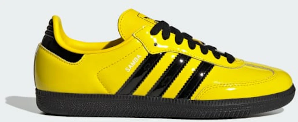 (W) Adidas Samba OG Kuning/Hitam Teras/Perak Metalik Sneakers JR8749 Buy (W) Adidas Samba OG Kuning/Hitam Teras/Perak Metalik Sneakers JR8749