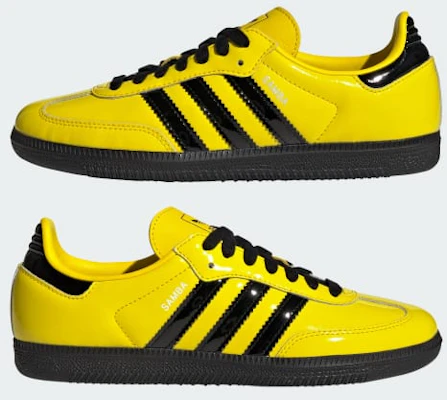 (W) Adidas Samba OG Kuning/Hitam Teras/Perak Metalik Sneakers JR8749 Cheap (W) Adidas Samba OG Kuning/Hitam Teras/Perak Metalik Sneakers JR8749