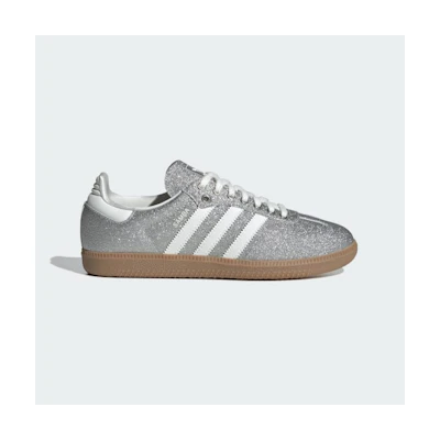 (W) Adidas Samba W Silver/Off White/Silver Metallic