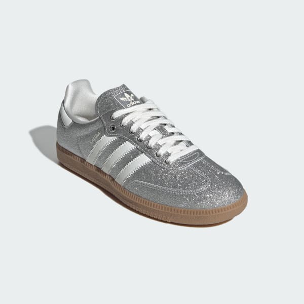 Shop (W) Adidas Samba OG W Silver/Putih Pudar/Perak Metalik KI6264