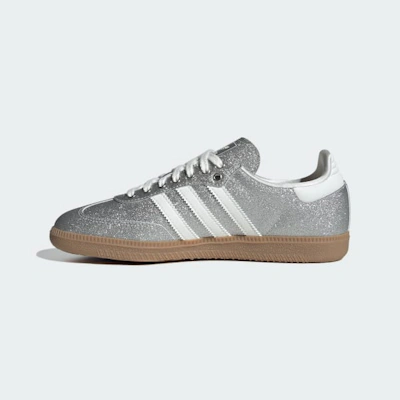 (Women) Adidas Samba OG W Silver/Off White/Silver Metallic