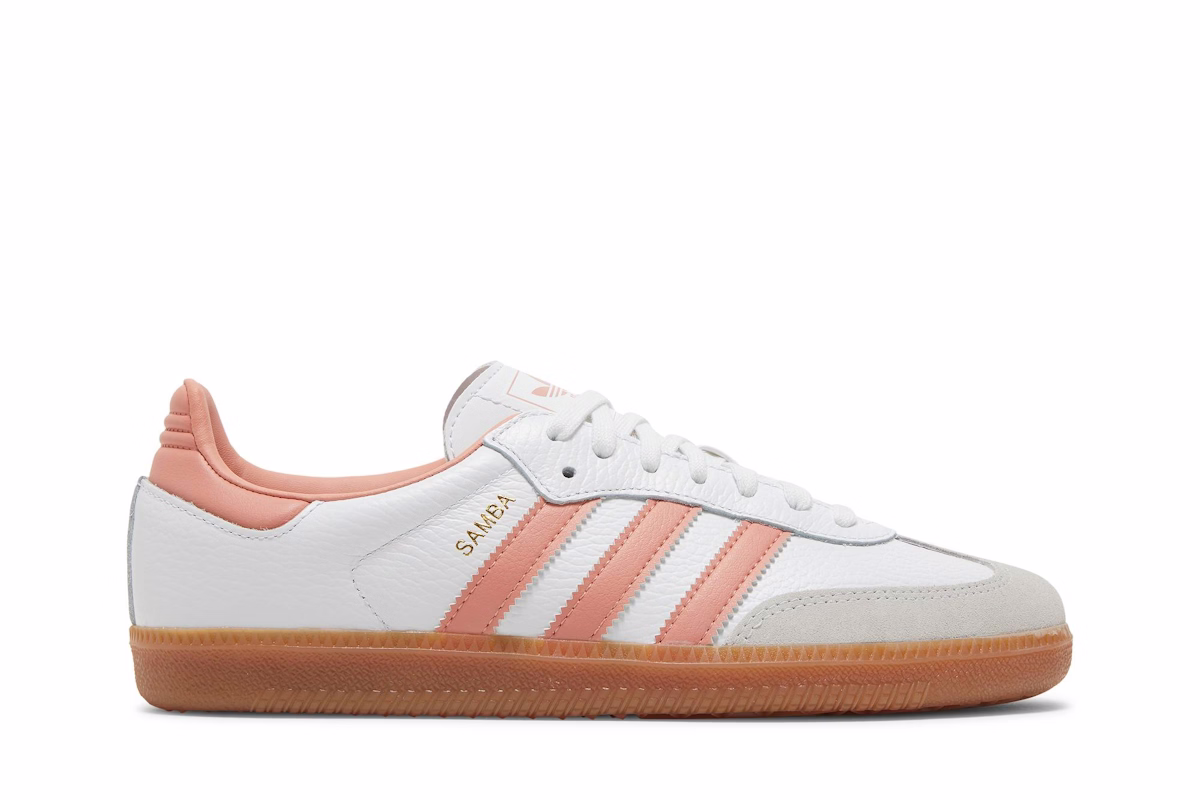 (Women) adidas Samba OG White Wonder Clay Gum IG5932