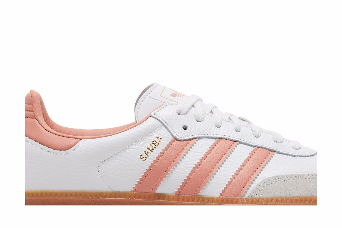 (Women) adidas Samba OG White Wonder Clay Gum IG5932