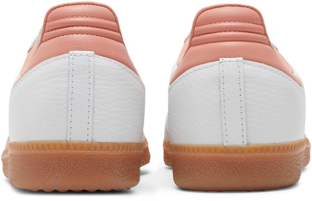 (Women) adidas Samba OG White Wonder Clay Gum IG5932 Details for (Women) adidas Samba OG White Wonder Clay Gum IG5932