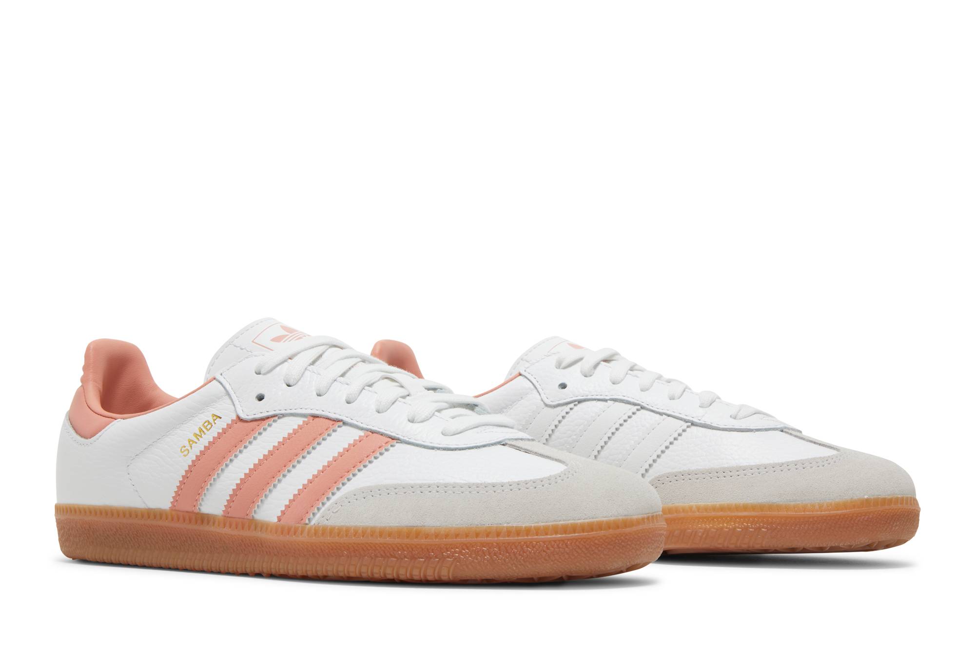 (Women) adidas Samba OG White Wonder Clay Gum IG5932 Nicesnk