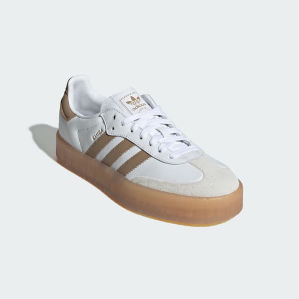 Shop (W) Adidas Samba Kasut Putih Awan/Putih Kekuningan/Kadbod JQ0982