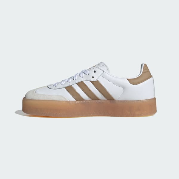 Details for (W) Adidas Samba Kasut Putih Awan/Putih Kekuningan/Kadbod JQ0982