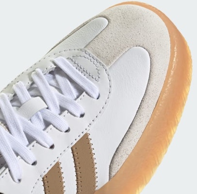 (W) アディダス サンバ シューズ クラウドホワイト/オフホワイト/カーボンボード JQ0982 1