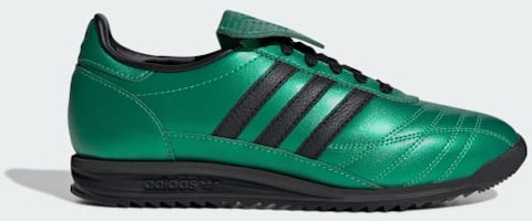 (Women) Adidas Samba SL 72 OG Retro Sneakers Semi Screaming Green/Core Black/Core Black JH7238 (Women) Adidas Samba SL 72 OG Retro Sneakers Semi Screaming Green/Core Black/Core Black JH7238