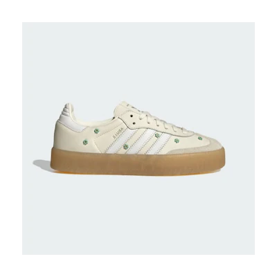 (W) Adidas Samba Sneakers Off White/Cloud White/Clear Mint