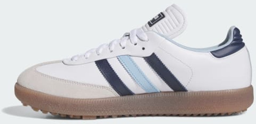 Adidas Samba Spikeless Cloud White/Night Indigo/Clear Sky JP8650 Details for Adidas Samba Spikeless Cloud White/Night Indigo/Clear Sky JP8650