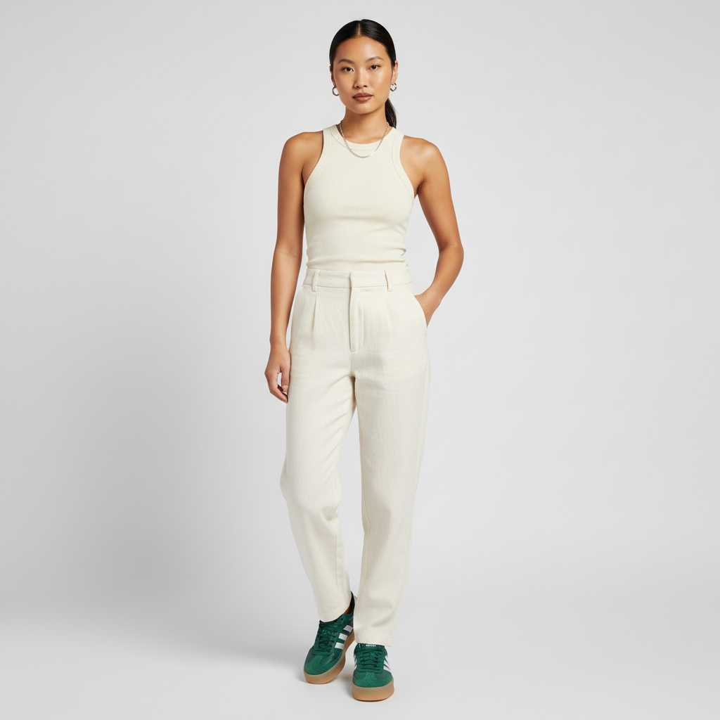 Lookbook (W) adidas Sambae 'Hijau Kolej Gum' IF1835