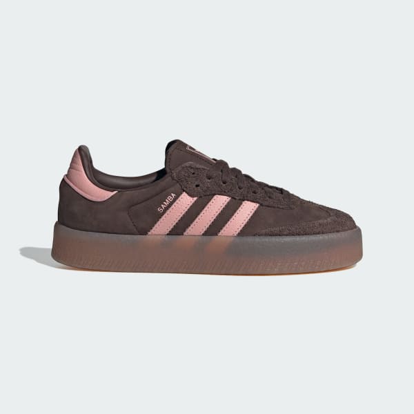 (Women) adidas Sambae 'Dark Brown Wonder Mauve' JI2744