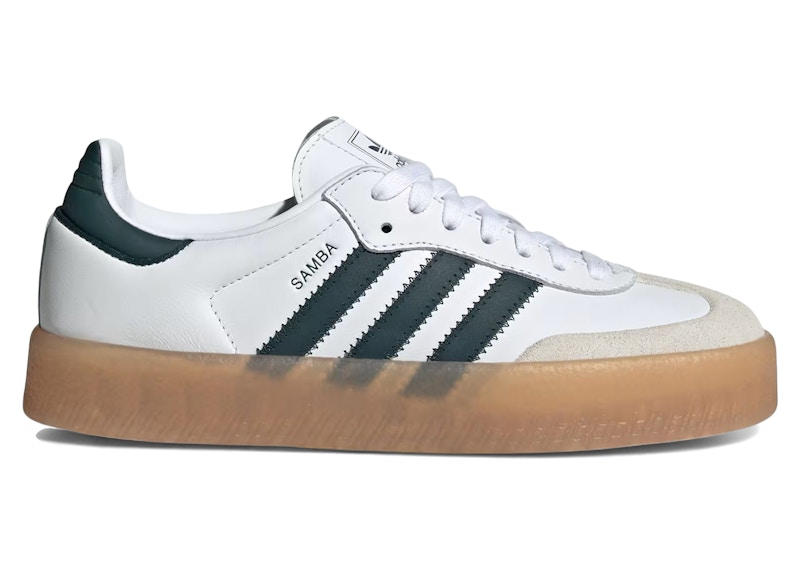 (Women) adidas Sambae 'White Aurora Ivy Gum' JQ0983