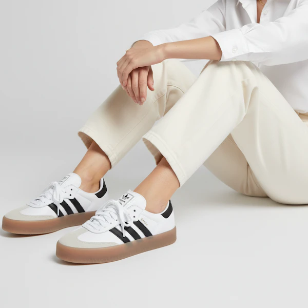 (W) adidas Sambae 'Putih Hitam Kunyit' JI1349 Order (W) adidas Sambae 'Putih Hitam Kunyit' JI1349