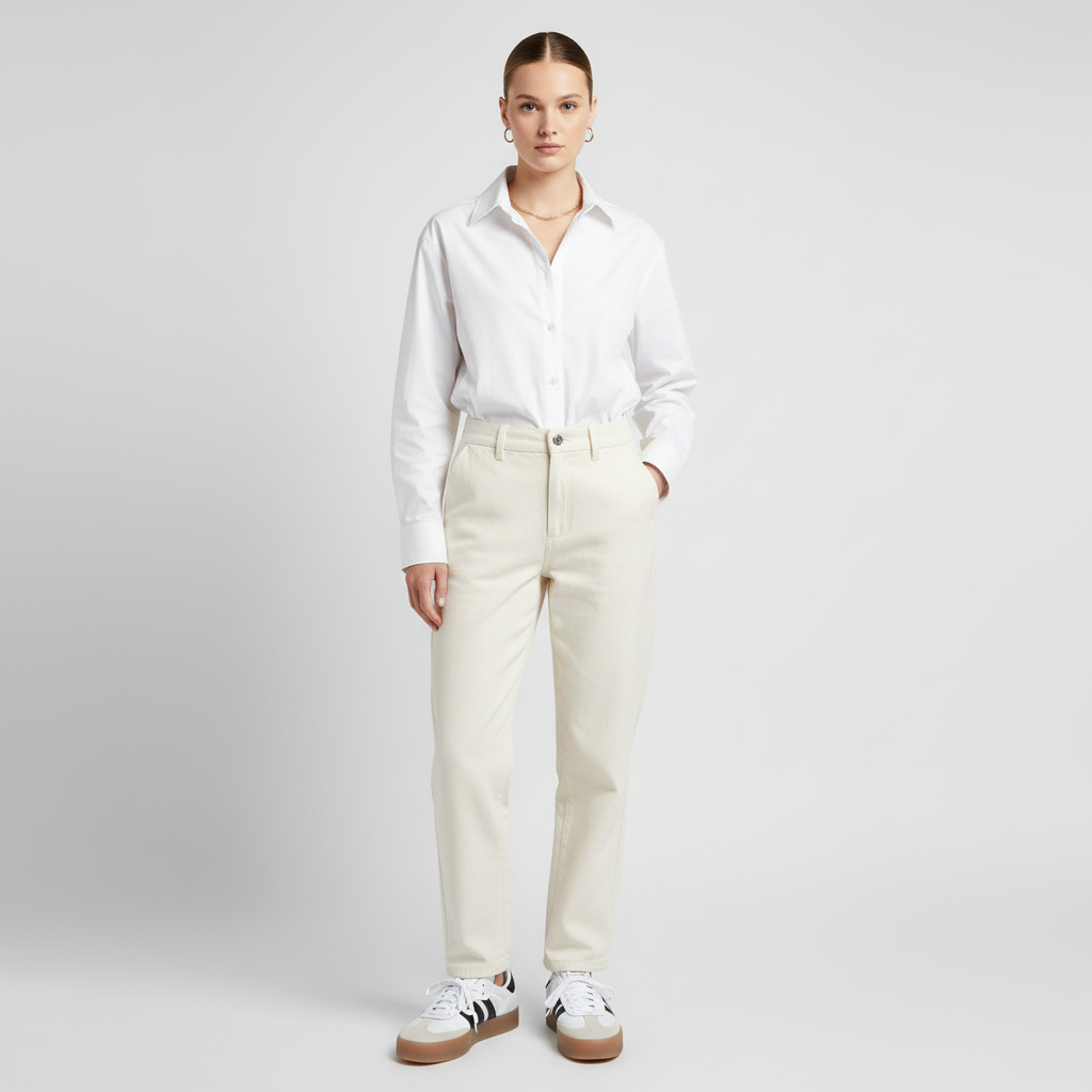 Lookbook (W) adidas Sambae 'Putih Hitam Kunyit' JI1349