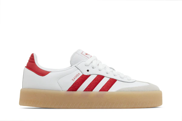 (W) adidas Samba ''Weiß Rot Gum'' ID0438 Buy (W) adidas Samba ''Weiß Rot Gum'' ID0438