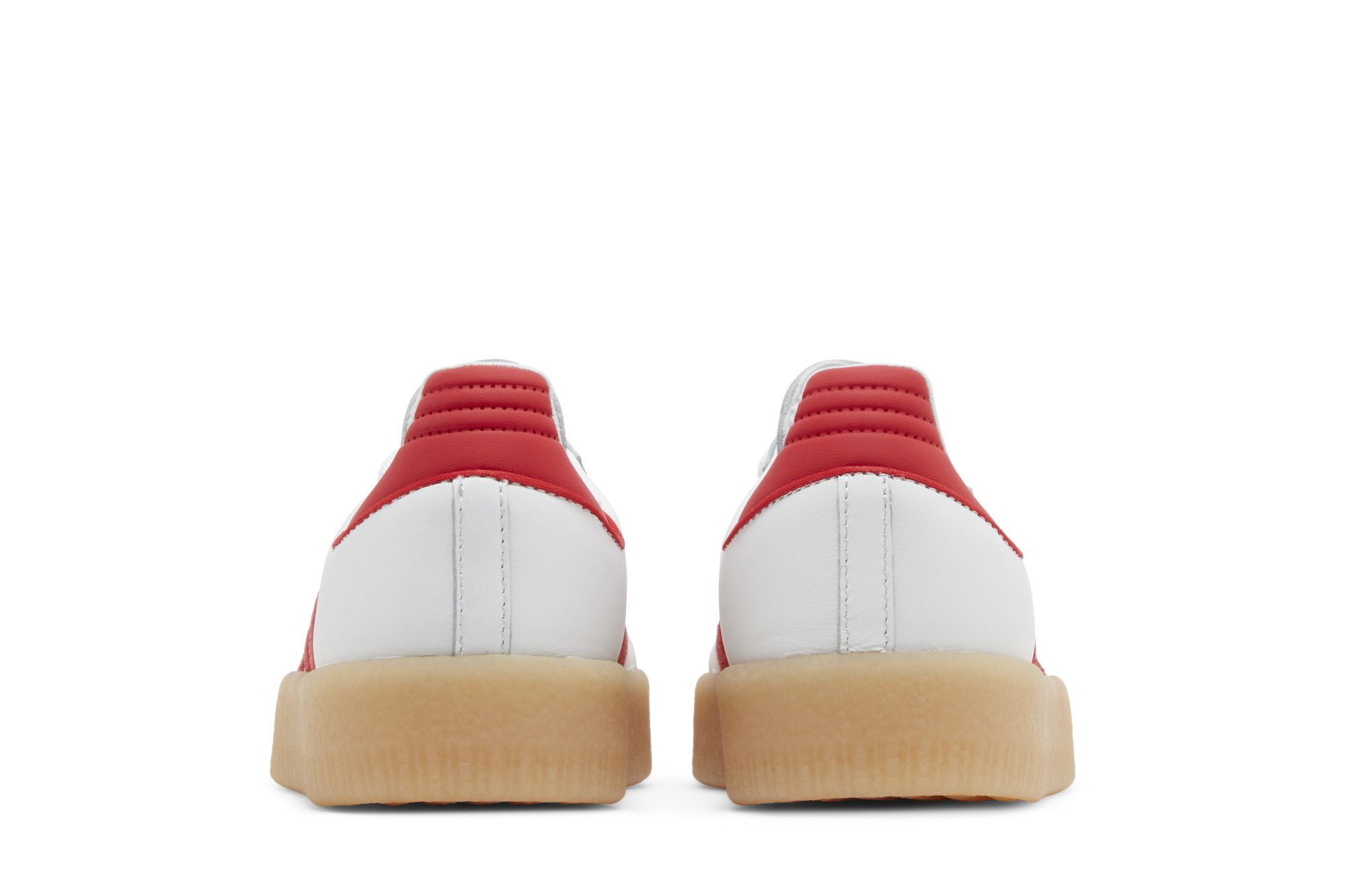 Details for (W) adidas Samba ''Weiß Rot Gum'' ID0438