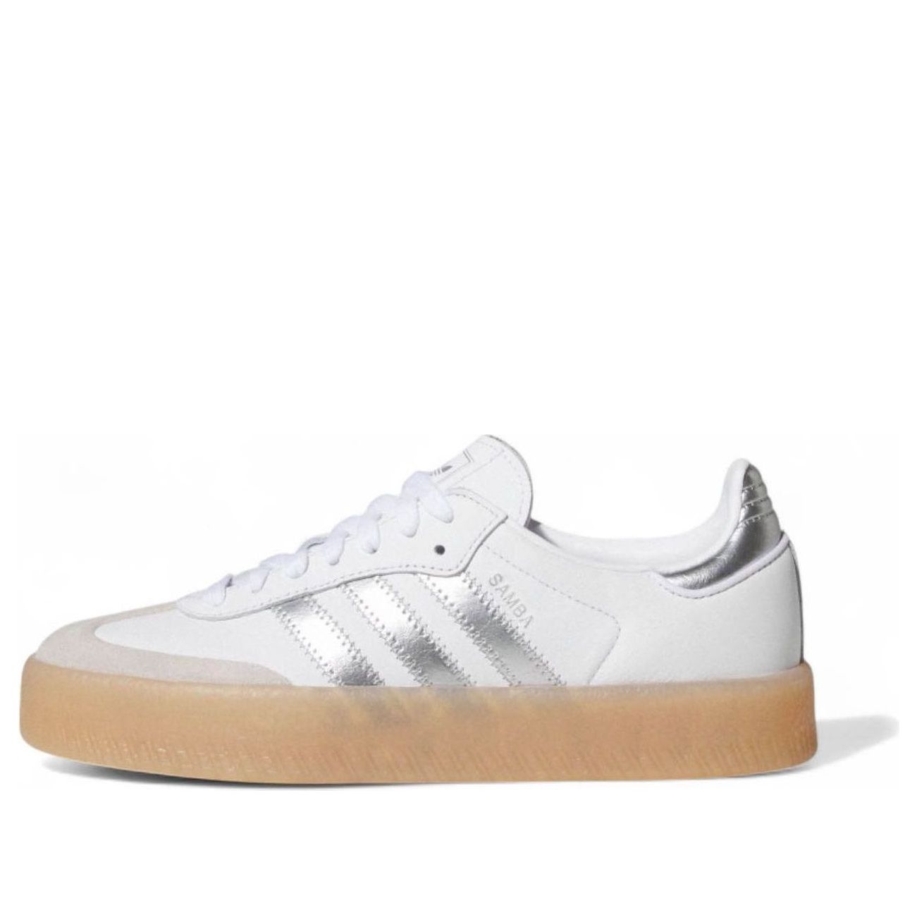 (W) adidas Sambae 'White Silver Metallic'