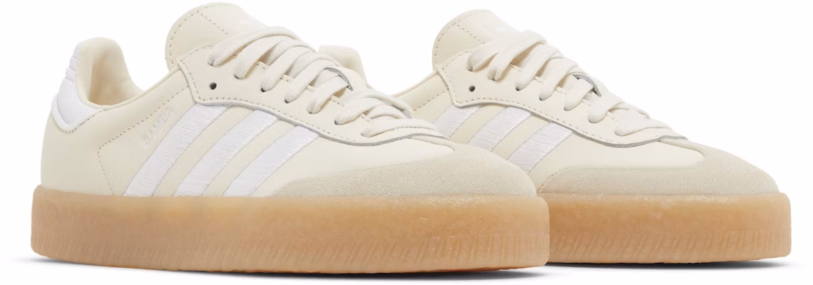 (Women) adidas Sambae 'Wonder White Silver Metallic Gum' ID0434 Cheap (Women) adidas Sambae 'Wonder White Silver Metallic Gum' ID0434