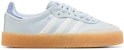 (W) adidas Sambae Biru Halo Biru Kilau Metalik IG1953