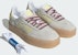 (Women) Adidas SAMBAE Sneakers - Stylish Footwear Collection Cloud White/Grey One/Powder Yellow JI2739