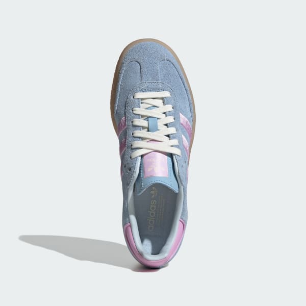 Order (W) アディダス サンバE スニーカー クリアスカイ/ブリスライラック/ガム JH8836