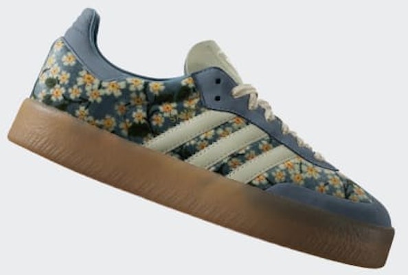 (W) 阿迪达斯Sambae x Liberty联名 奶油白/触感蓝/金属金 JQ6046 Order (W) 阿迪达斯Sambae x Liberty联名 奶油白/触感蓝/金属金 JQ6046