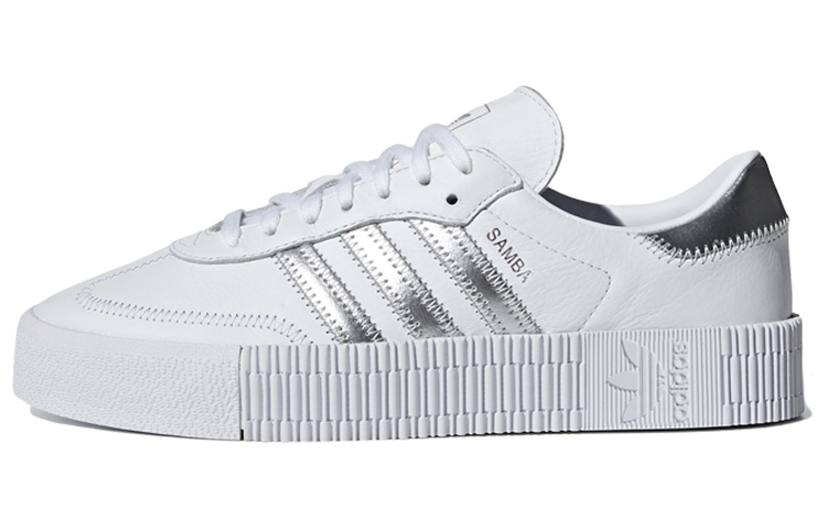 (Women) adidas Sambarose 'Cloud White Silver' EE9017