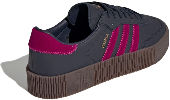 (W) adidas Sambarose 'Legend Ink Shock Pink' Lelaki Perempuan Kasut Sneakers EF0602 Lookbook (W) adidas Sambarose 'Legend Ink Shock Pink' Lelaki Perempuan Kasut Sneakers EF0602