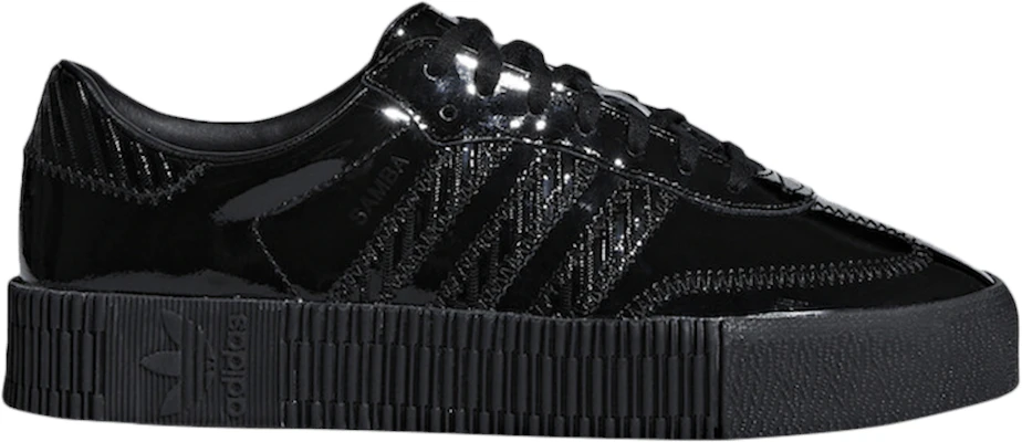 Women adidas Sambarose Patent Black CG6618 CG6618 Novelship