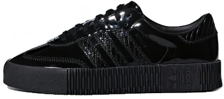 (Women) adidas Sambarose 'Patent Black' CG6618 (Women) adidas Sambarose 'Patent Black' CG6618