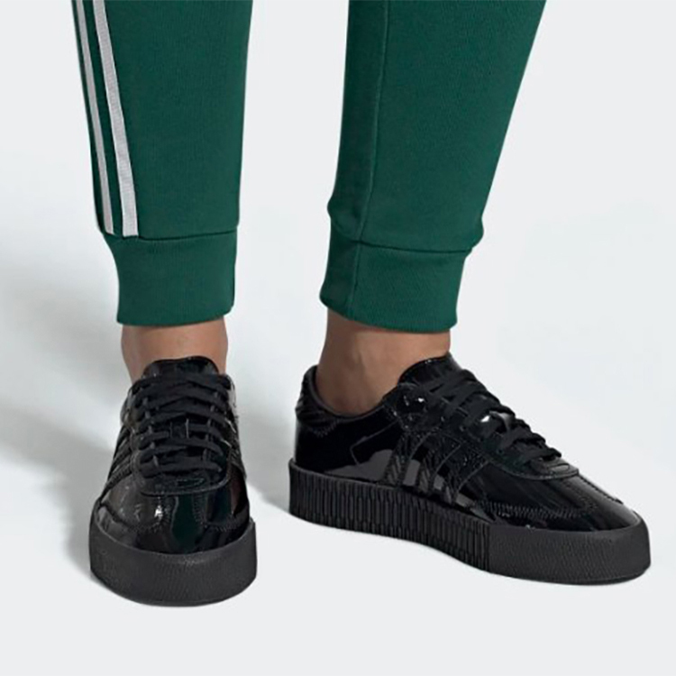 Details for (W) adidas Sambarose ''Patent Zwart'' CG6618