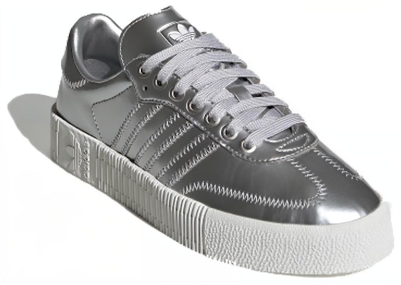 (Women) adidas Sambarose 'Silver Metallic' FV4325 Order (Women) adidas Sambarose 'Silver Metallic' FV4325
