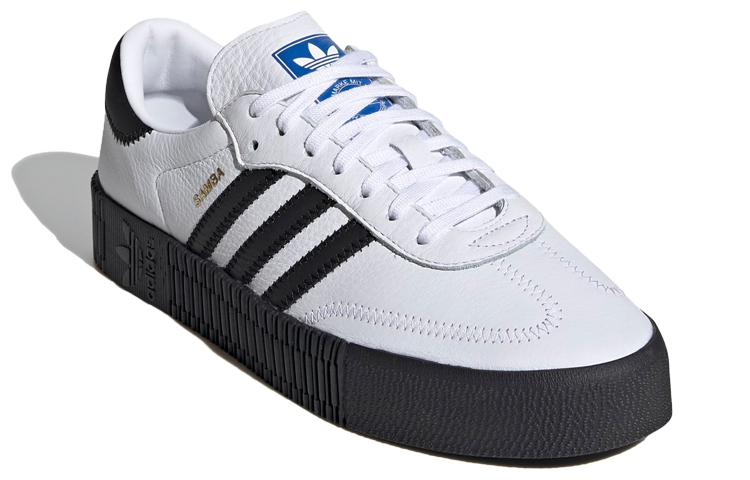 Shop (Women) adidas Sambarose 'White Black' FV0767