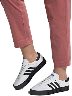 (Women) adidas Sambarose 'White Black' FV0767 Cheap (Women) adidas Sambarose 'White Black' FV0767