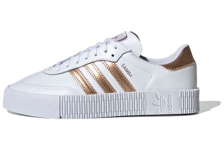 Buy adidas originals Samba rose 低筒 板鞋 女款 白金