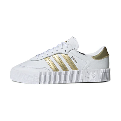(W) adidas Sambarose 'White Gold Metallic'