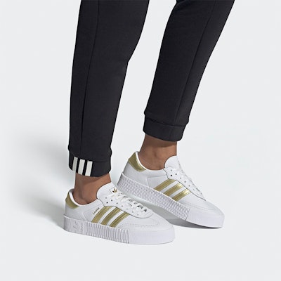 (W) アディダス サンバローズ 白/ゴールドメタリック EE4681 Sizing (W) アディダス サンバローズ 白/ゴールドメタリック EE4681
