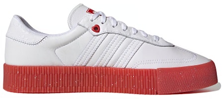 (W) adidas Sambarose 'Putih Scarlet' FZ1831 Order (W) adidas Sambarose 'Putih Scarlet' FZ1831