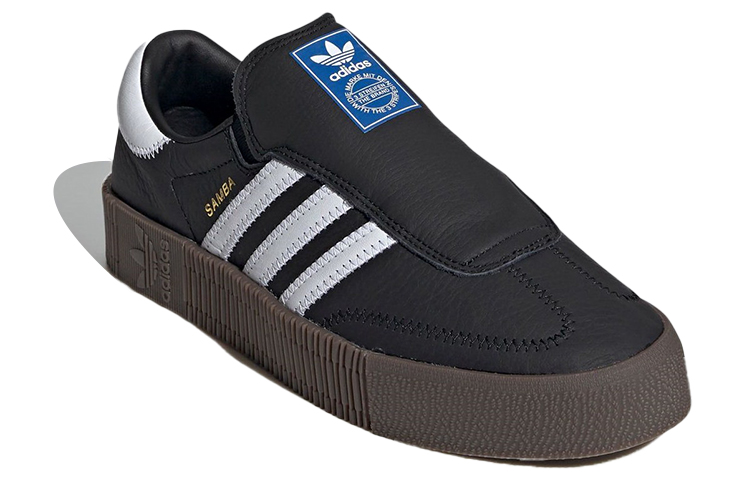 Shop (W) adidas Sambarose Eazy 'Hitam Gum' FX6264