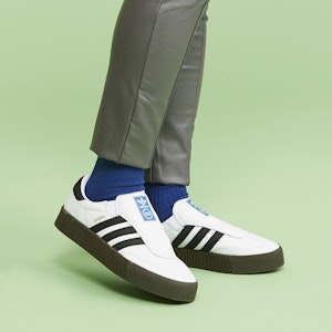 (W) 阿迪达斯 Sambarose Eazy '白色胶底' FX6263 Cheap (W) 阿迪达斯 Sambarose Eazy '白色胶底' FX6263