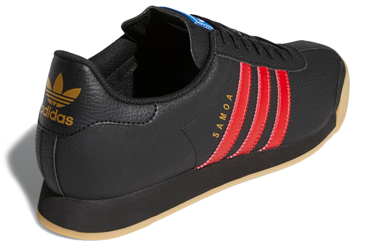 Shop (W) adidas Samoa ''Zwart Rood Gum'' EG6086