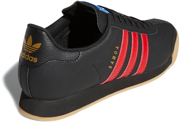 (Women) adidas Samoa 'Black Scarlet Gum' EG6086 Shop (Women) adidas Samoa 'Black Scarlet Gum' EG6086