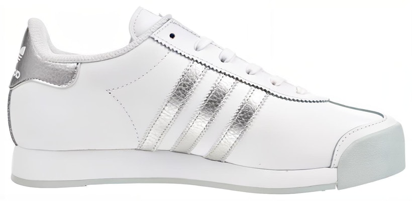(Women) adidas Samoa 'White Metallic Silver' AQ7912 Order (Women) adidas Samoa 'White Metallic Silver' AQ7912