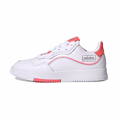 (W) adidas SC Premiere 'White Semi Flash Red'