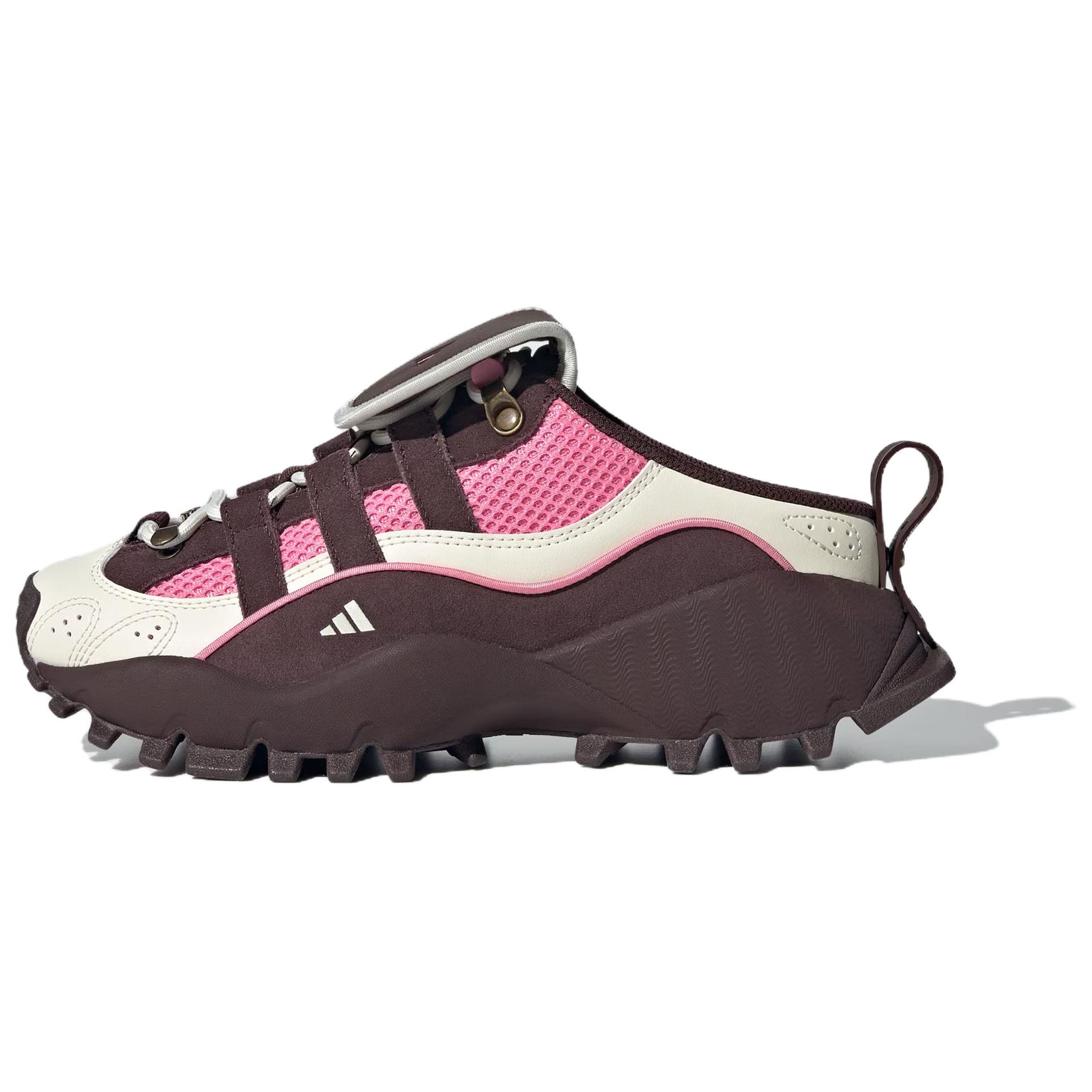 (Women) adidas SEEULATER MULE Casual Low-Top Shoes Brown/Beige Comfortable Durable KJ4043
