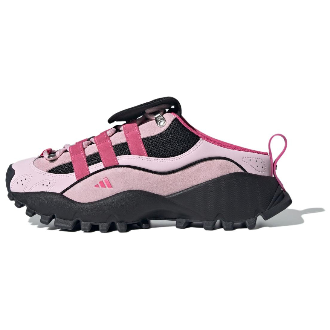 (Women) adidas Seeulater Mule Pink Fashion Slip-On Sandals Anti-Slip Durable JR2458