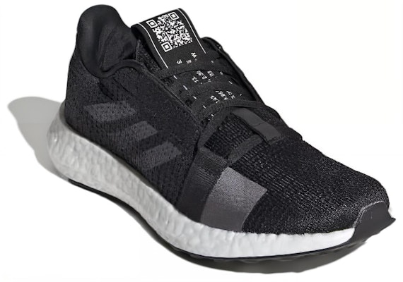 (W) adidas SenseBoost Go 'Core Black' Hitam Core F33906 Lookbook (W) adidas SenseBoost Go 'Core Black' Hitam Core F33906